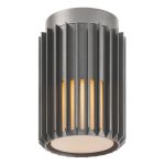 Nordlux Aludra Plafondlamp Aluminium Antraciet | IP44 - Geschikt voor E27