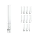 Voordeelpak 20x Philips CorePro PL-S LED 5W 830 | Warm Wit - 2-Pin - Vervangt 9W 