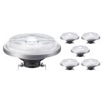 Voordeelpak 6x Philips MASTER LED Spot G53 AR111 10.8W 600lm 9D - 927 Zeer Warm Wit | Beste Kleurweergave - Dimbaar - Vervangt 50W