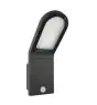 Ledvance LED Wandlamp Buitenverlichting Facade Edge Grijs 12W 740lm - 830 Warm Wit | Bewegings- en lichtsensor