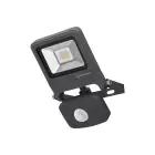 Ledvance LED Breedstraler Endura Zwart 10W 800lm 100D - 840 Koel Wit | IP44 - Bewegings- en lichtsensor - Symmetrisch