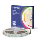 Noxion LED Strip Naga 5 Meter 24V - 90LEDs/m - 12W/m - RGBW - 930-965 Afstembaar Wit | 12mm - IP65 - Beste Kleurweergave - SMD2835+SMD5050
