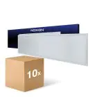 Voordeelpak 10x Noxion LED Paneel Ecowhite V4.0 28W 3360lm - 830-840-865 CCT | 120x30cm