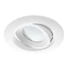 Noxion LED Spot Droplet Kantelbaar Wit 6W 400lm 36D - 927 Zeer Warm Wit | Zaagmaat 85mm - IP44 - Beste Kleurweergave - Dimbaar